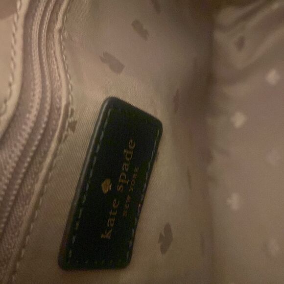 Kate Spade Satchel Patterson Drive Pebble Leather Medium Dome Handbag (Green) - Picture 8 of 9